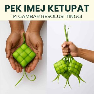 Bundle Ketupat Raya – Imej PNG Berkualiti (Bukan Lutsinar)
